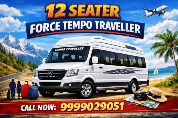12 Seater Tempo Traveller