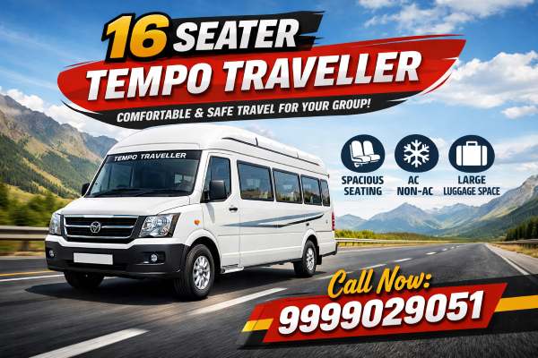 16 Seater Tempo Traveller