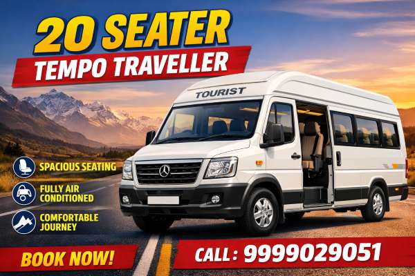 20 Seater Tempo Traveller