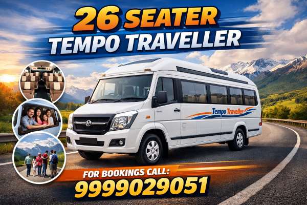 26 Seater Tempo Traveller