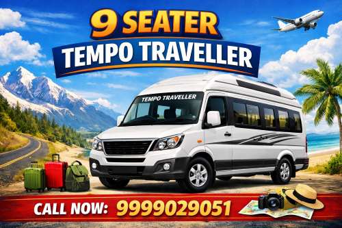 9 Seater Tempo Traveller