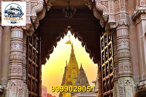 Noida to Varanasi Tempo Traveller on rent
